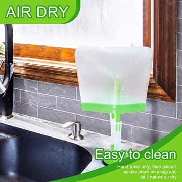 Eco-Friendly Reusable Food Storage Bags - 12 Pack