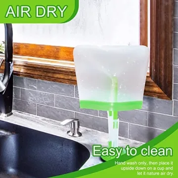 Eco-Friendly Reusable Food Storage Bags - 12 Pack