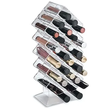 byAlegory Clear Acrylic Lip Gloss Organizer - Chic Storage
