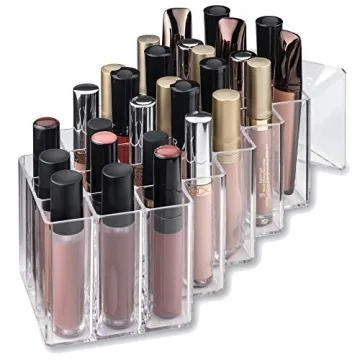 byAlegory Clear Acrylic Lip Gloss Organizer - Chic Storage