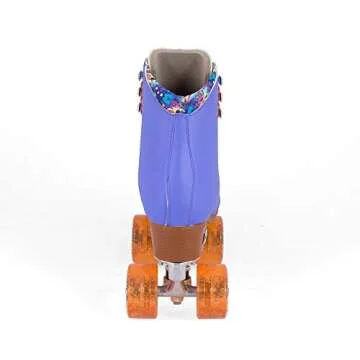 Stylish Moxi Beach Bunny Roller Skates in Periwinkle Sunset
