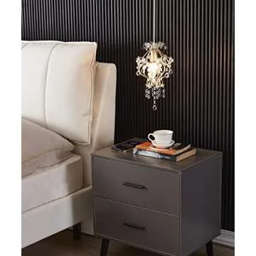 Elegant Plug in Mini Chandelier for Charming Spaces