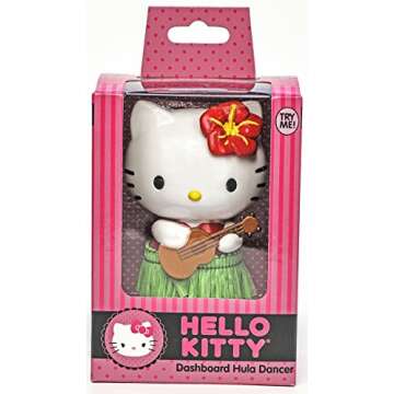 Chroma 48004 Hello Kitty Hula Dancer Dashboard Auto Ornament