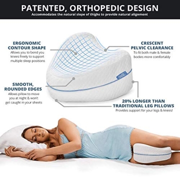 Contour Legacy Leg Pillow for Sciatica Relief and Comfort