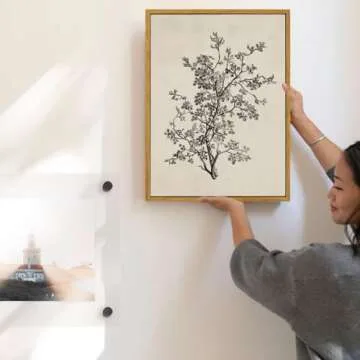 Framed Botanical Wall Art Decor for Elegant Home Style