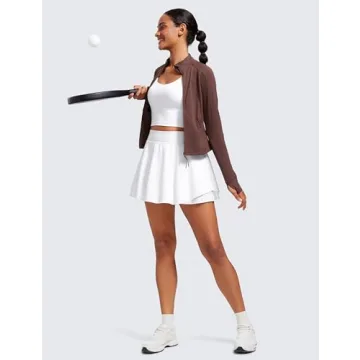 CRZ YOGA Women's Butterluxe Zip-Up Jacket - Comfort Meets Style