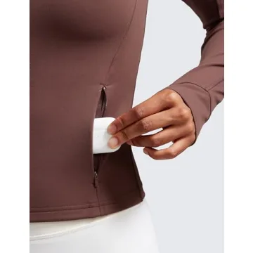 CRZ YOGA Women's Butterluxe Zip-Up Jacket - Comfort Meets Style