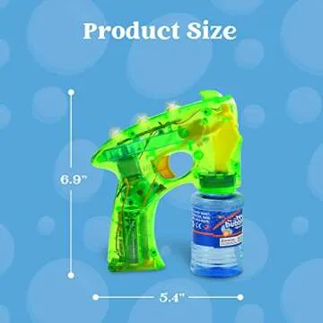 JOYIN 3 Bubble Guns Kit for Kids - Fun Party Favors