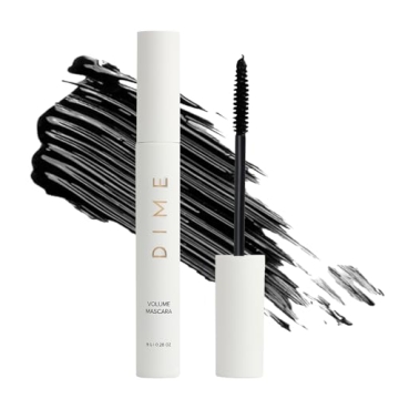 DIME Beauty Volume Mascara - Eco-Friendly & Lengthening Formula, Black 0.28 oz / 8 g