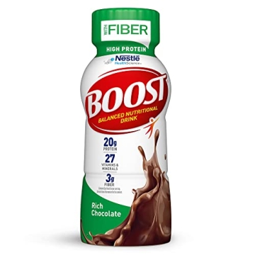 BOOST High Protein Drink, Rich Chocolate, 24 Pack