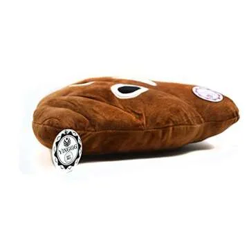 YINGGG 32cm Cute Poop Plush Pillow - Unique Gift for All Ages