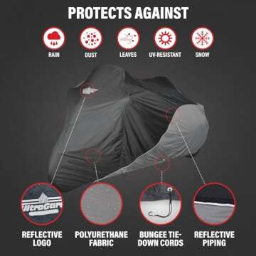 UltraGard X-Large Trike Cover for Honda & Harley Models