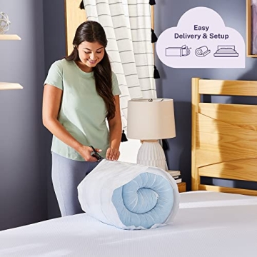Sleep Innovations Cooling Gel Memory Foam Mattress Topper