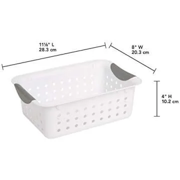 STERILITE Small Ultra Basket for Easy Organization and Storage