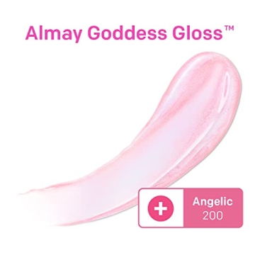 Almay Lip Gloss 200 Angelic | Non-Sticky & Glittery Shine
