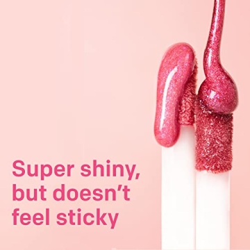 Almay Lip Gloss 200 Angelic | Non-Sticky & Glittery Shine
