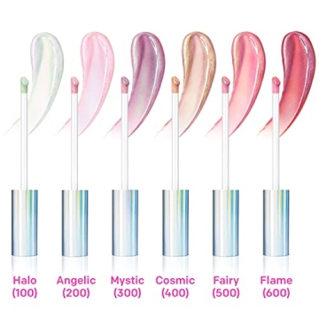 Almay Lip Gloss 200 Angelic | Non-Sticky & Glittery Shine