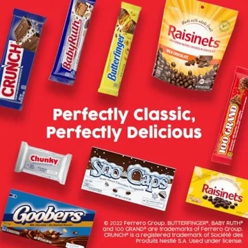 Mini Assorted Candy Bars for Halloween, 80 Count