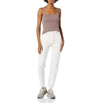 Women’s Slim Fit Square Neck Tank - Pack of 2 - Stylish & Comfy