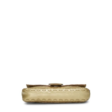 Fendi Gold Zucca Embroidered Handbag - Pre-Loved Style