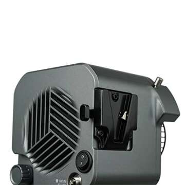 Aputure Amaran COB 60D 60W LED Video Light, 60W CRI 96+ TLCI 96+ 5600k Bowens Mount Light, Illumination up to 45000lux @ 1m, 8 Light Effects, Multiple Power Supply Methods, APP Control