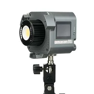 Aputure Amaran COB 60D 60W LED Video Light, 60W CRI 96+ TLCI 96+ 5600k Bowens Mount Light, Illumination up to 45000lux @ 1m, 8 Light Effects, Multiple Power Supply Methods, APP Control