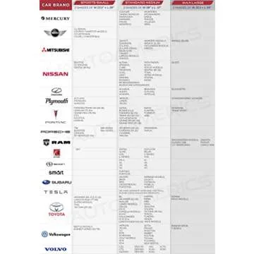 Autoamerics 2-Piece Windshield Sun Shade - Metallic Red Foldable Car Front Window Sunshade for Most Cars SUV Truck Heat Blocker Visor Protector Blocks Max UV Rays and Keeps Your Vehicle Cool - Medium