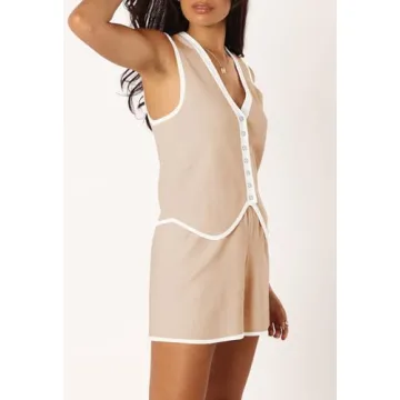 Pink Queen 2 Piece Summer Loungewear Set for Women