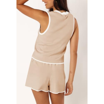 Pink Queen 2 Piece Summer Loungewear Set for Women