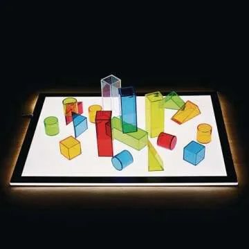 Excellerations STEM Translucent Light Blocks Set of 100