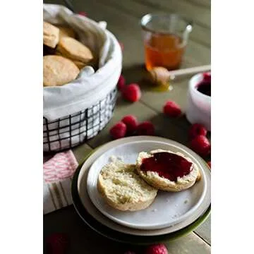 Bob's Red Mill Baking Powder 14 Ounce Double Acting Baking Powder No Added Aluminum Bundle with Swivel Measuring Spoons by Westkitch