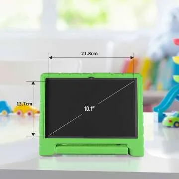 JREN Kids Tablet 10" - 4GB RAM, 64GB Storage, Green