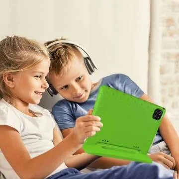 JREN Kids Tablet 10" - 4GB RAM, 64GB Storage, Green