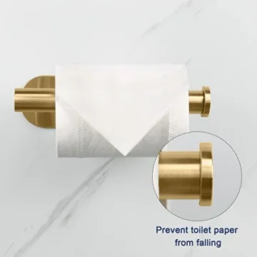 NearMoon Rustproof Self-Adhesive Toilet Paper Holder