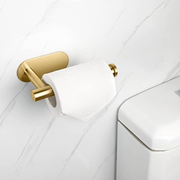 NearMoon Rustproof Self-Adhesive Toilet Paper Holder
