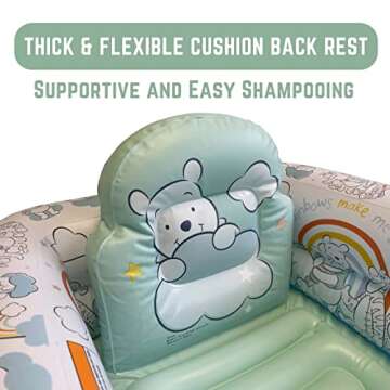 Disney Winnie The Pooh Inflatable Tub for Safe Bathing