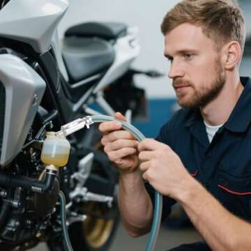 Medech Brake Bleeder Hose Kit - Universal One Way Check Valve Tool for Easy Fluid Bleeding