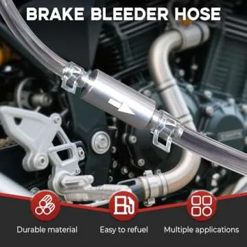 Medech Brake Bleeder Hose for Cars and Motorcycles Kit