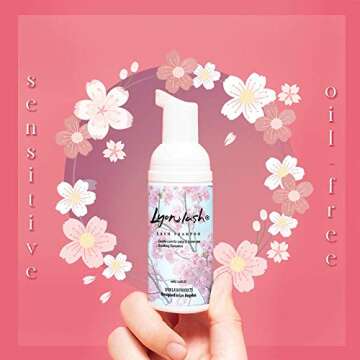 Eyelash Extension Foam Cleanser - Gentle and Paraben-Free