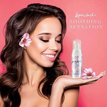 Eyelash Extension Foam Cleanser - Gentle and Paraben-Free