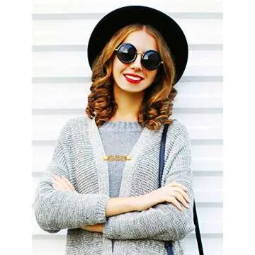 Elegant Jetec Vintage Shirt Clips for Women - 3 Pcs