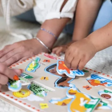 Melissa & Doug Pets Sound Puzzle With Animal Sounds For Kids