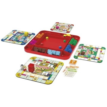 Monopoly GO! Fast-Paced Board Game for All Ages