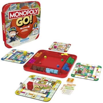 Monopoly GO! Fast-Paced Board Game for All Ages