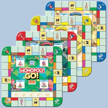 Monopoly GO! Fast-Paced Board Game for All Ages