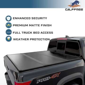 Calffree Hard Tri-Fold Tonneau Cover for Nissan Frontier