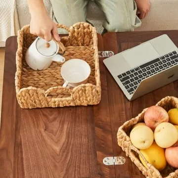 VILSSOVY Scalloped Baskets - Stylish Storage Solution Set