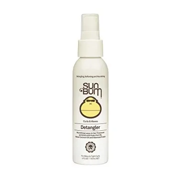 Sun Bum Curls Detangler | Vegan and Cruelty Free Moisturizing Hair Treatment for Wavy and Curly Hair...