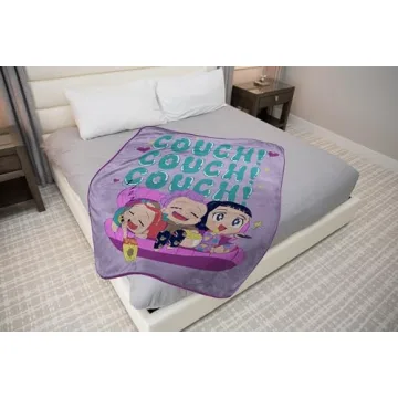 Jay Franco Kids Plush KPOP Throw Blanket - Cozy Fleece