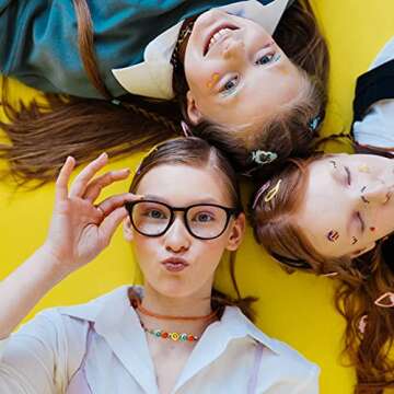 375pcs Smile Face Beads, 10mm(0.39in) Colorful Smile Beads for Jewelry Making, Bracelets DIY Craft Supplies, 15 Styles